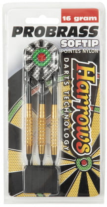 Набор дротиков Harrows Pro Brass Softip, 3 шт.