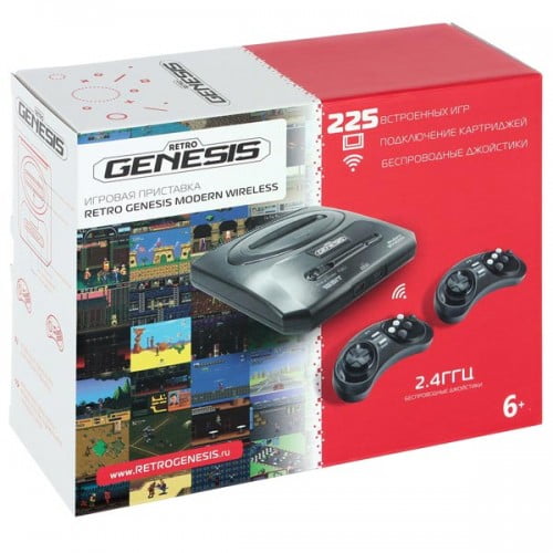 Игровая приставка Retro Genesis Modern Wireless (225 игр)