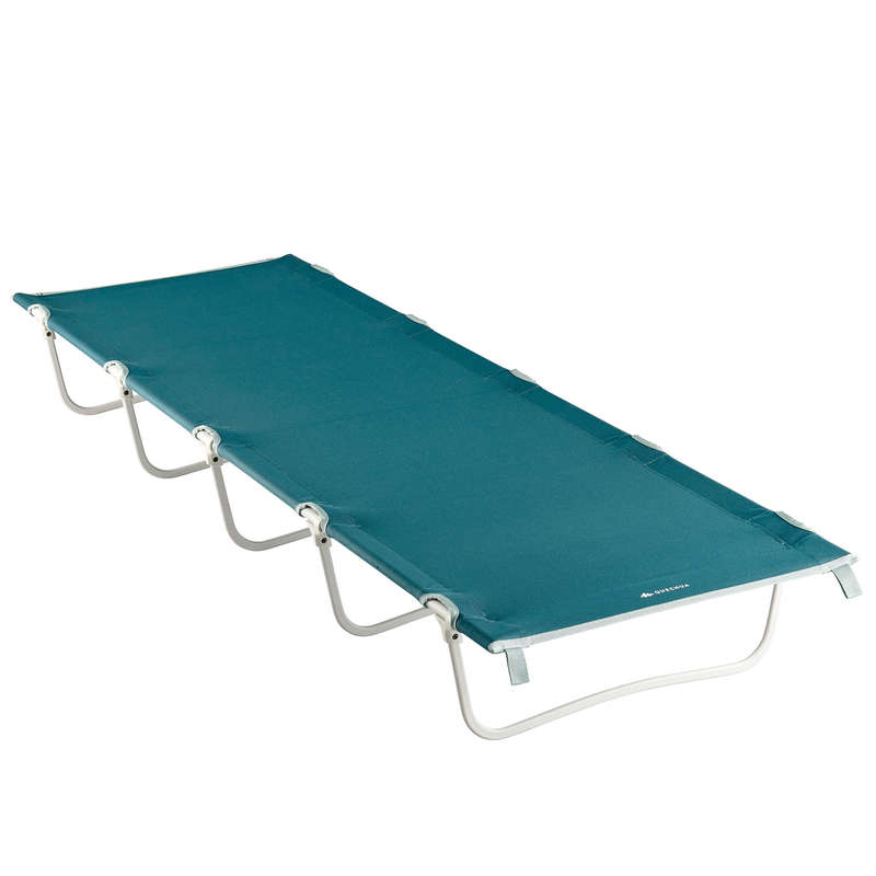 КРОВАТЬ ДЛЯ КЕМПИНГА ДЛЯ 1 ЧЕЛОВЕКА 60 СМ CAMP BED BASIC QUECHUA