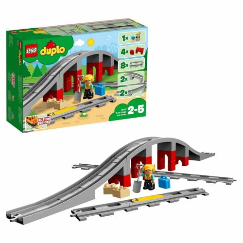 Конструктор LEGO DUPLO Town Железнодорожный мост (10872)